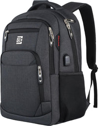Slim Anti-Theft USB Charging Backpack