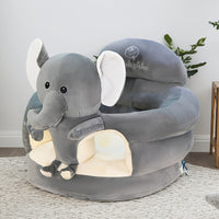 Plush Baby Seat for First Sitting Moments