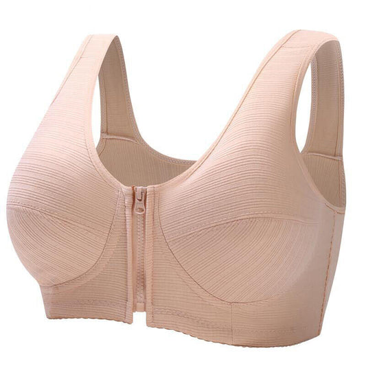 Soft vest-style bra in plus sizes