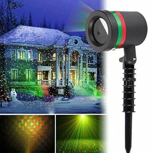 Star Shower Laser Projector Light