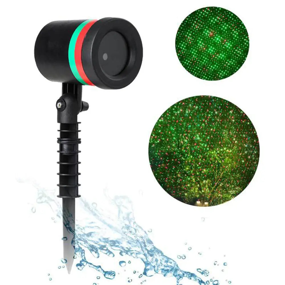 Star Shower Laser Projector Light