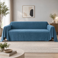 Textured Water-Repellent Sofa Throw
