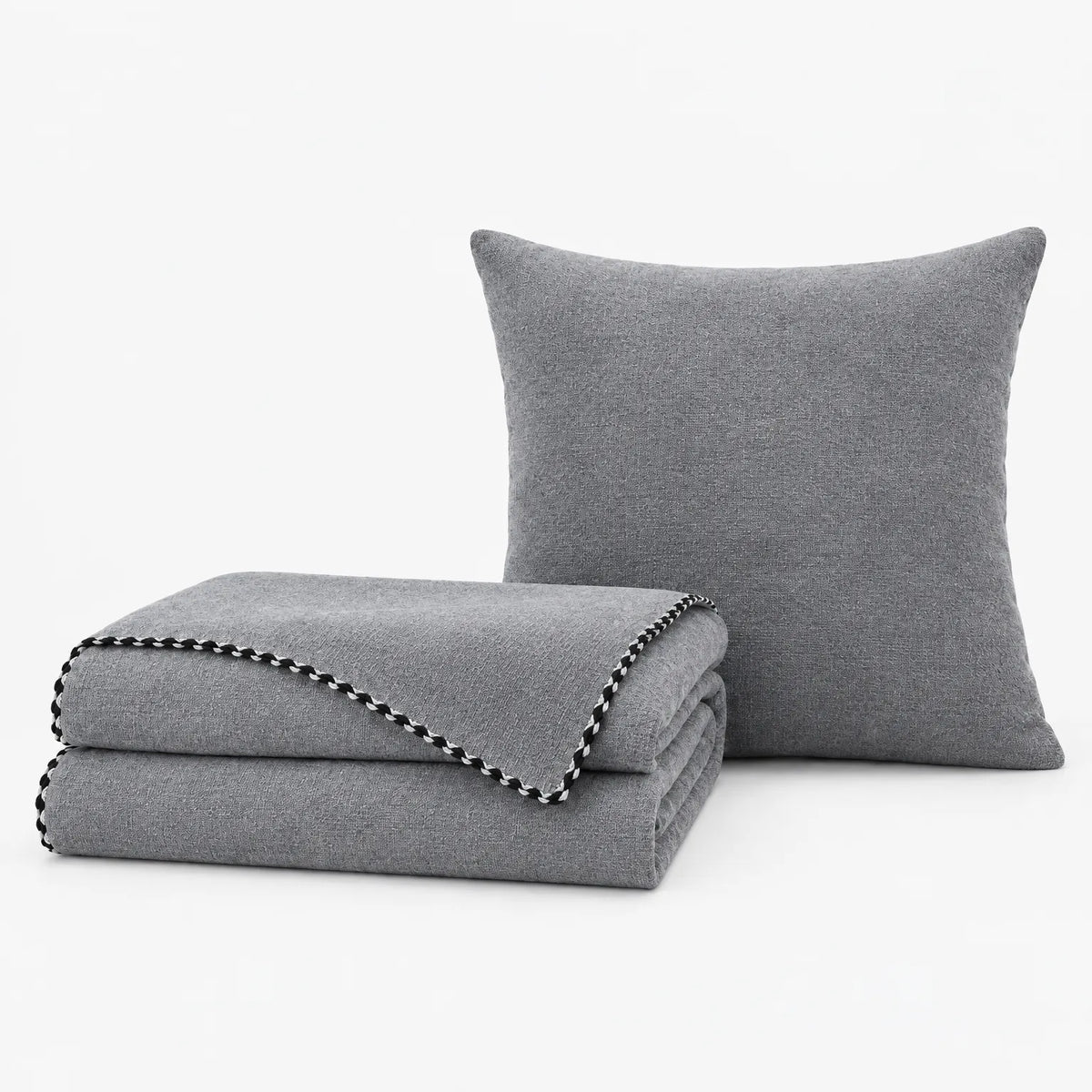 Textured Water-Repellent Sofa Throw
