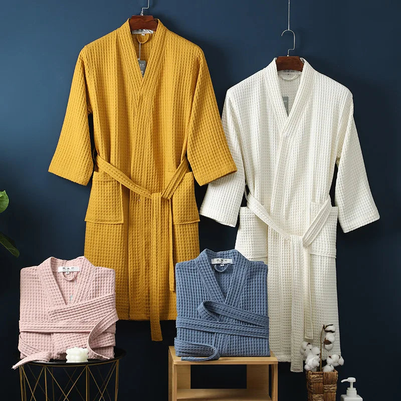 Unisex Comfortable Bathrobe for Lounging and Relaxation