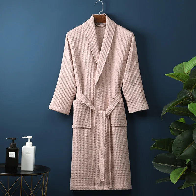 Unisex Comfortable Bathrobe for Lounging and Relaxation