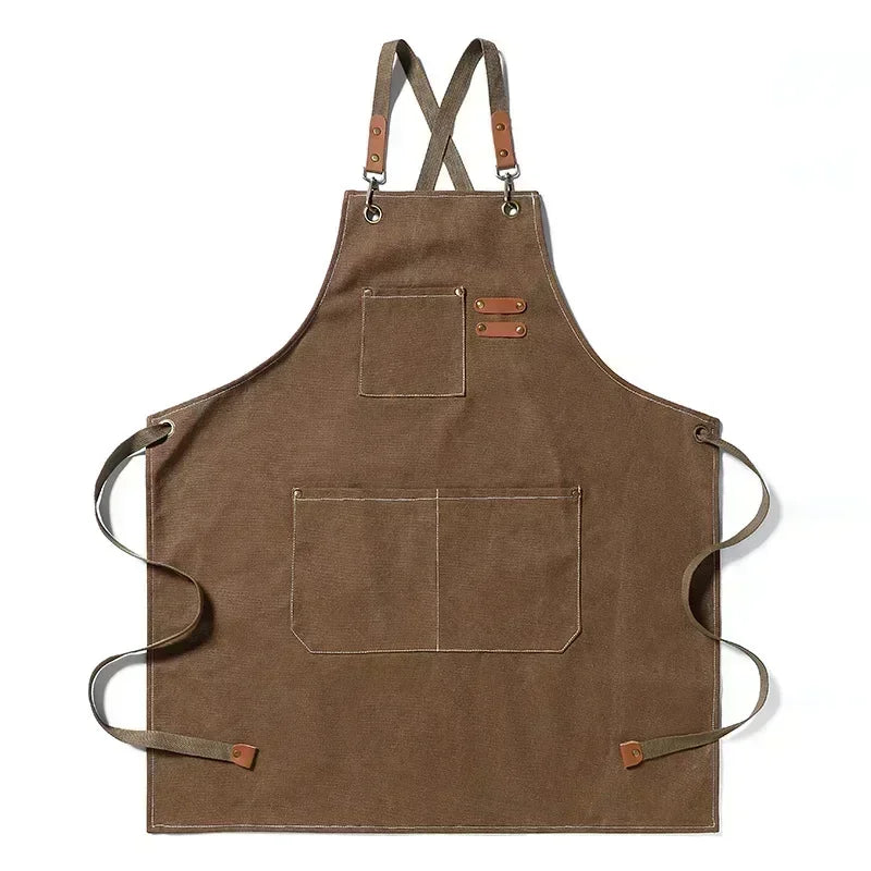 Unisex Lightweight Canvas Apron - Durable Fabric