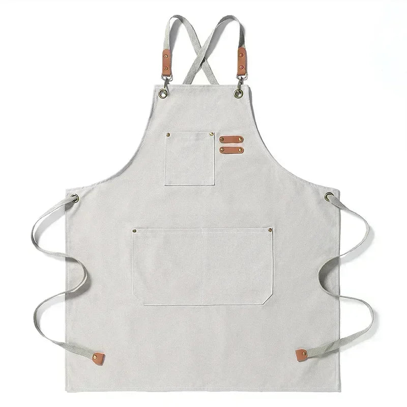 Unisex Lightweight Canvas Apron - Durable Fabric