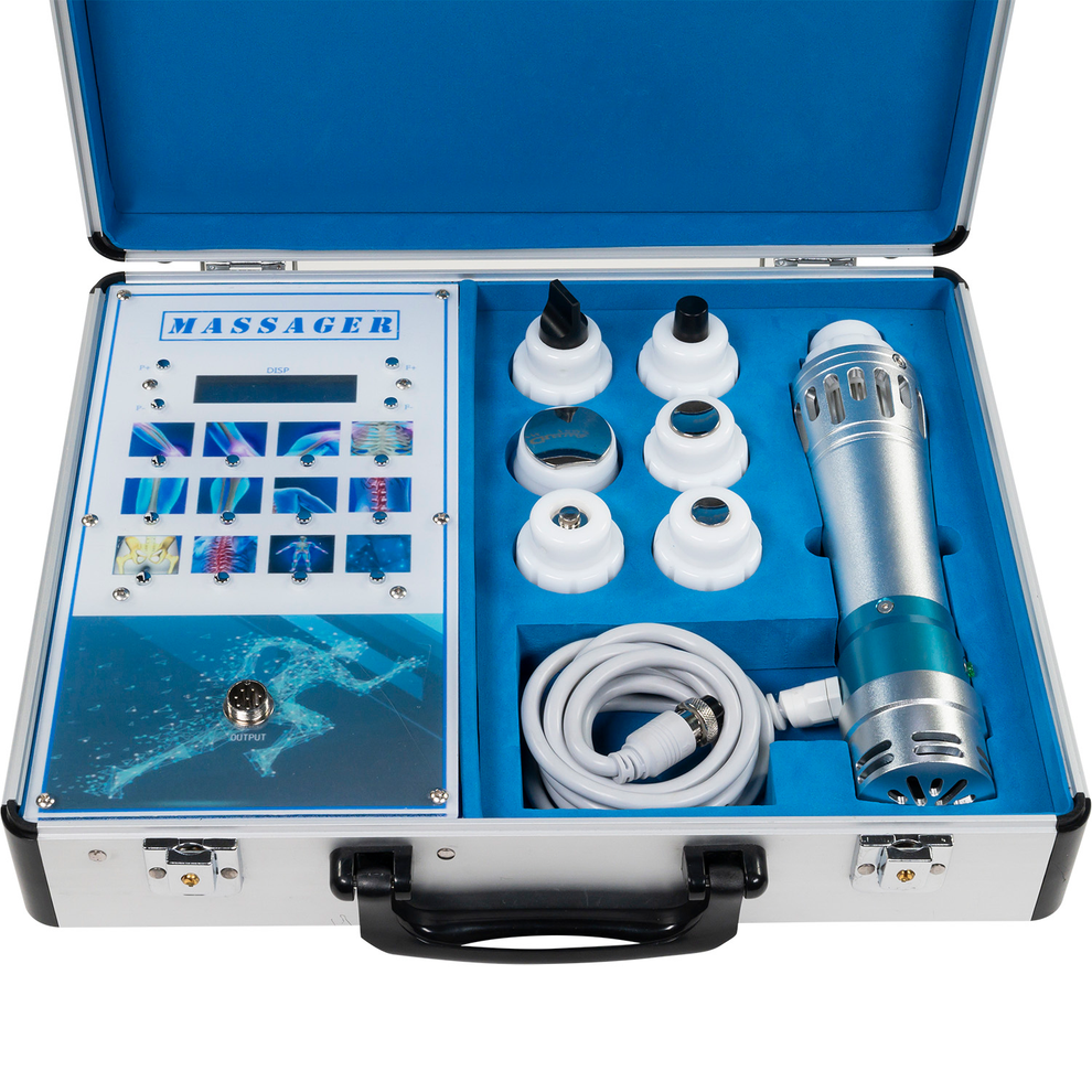 VexaPulse Pro Portable Home Shockwave Therapy Device – Oak and Coral