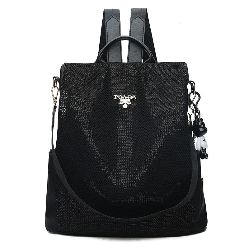 Water-Resistant Anti-Theft Backpack – Hidden Back Access & Multi-Pocket Design