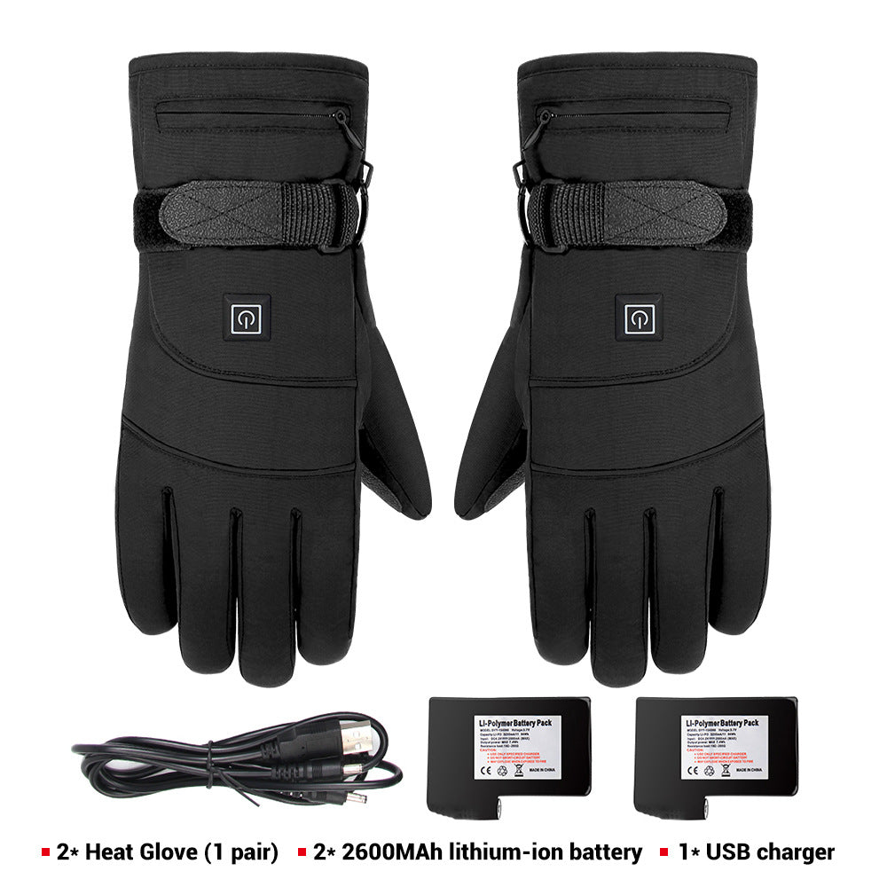 Waterproof Electric Heated Outdoor Thermal Gloves