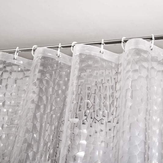 Waterproof Textured Shower Curtain