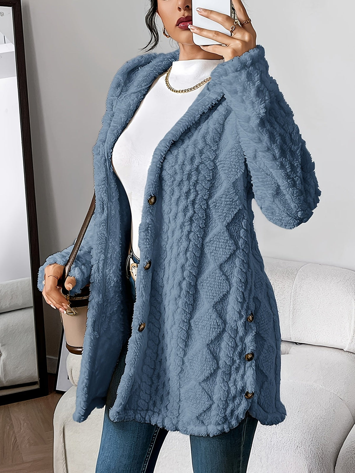 Women's Casual Hooded Cardigan
