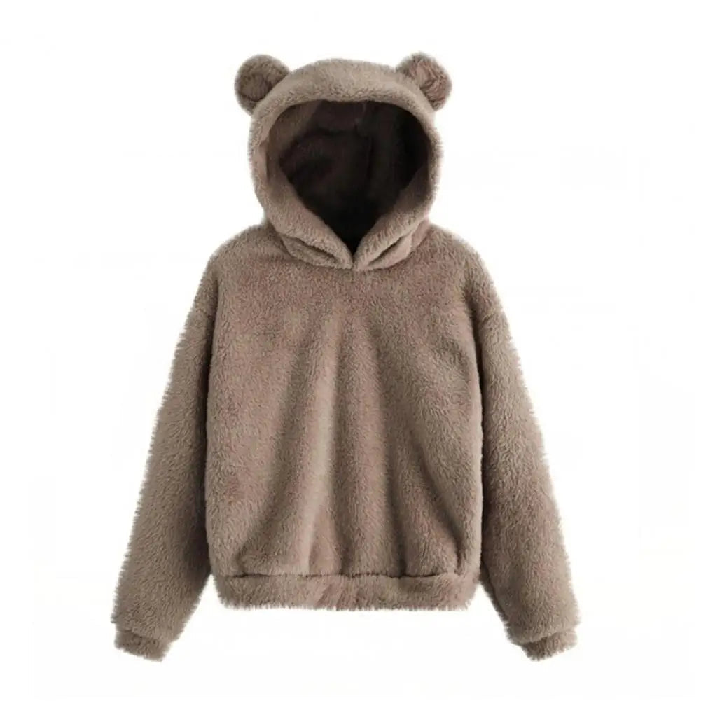Women's Hoodie with Bunny Ears - Soft and Stylish Design